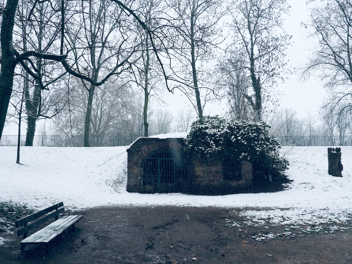 Strasbourg sous la neige